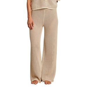 Barefoot Dreams Womens  Sun-Bleached Pant, Grey